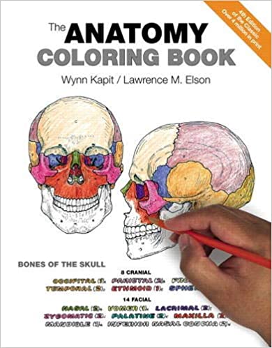 The Anatomy Coloring Book (4th Edition) BY Kapit - Orginal Pdf